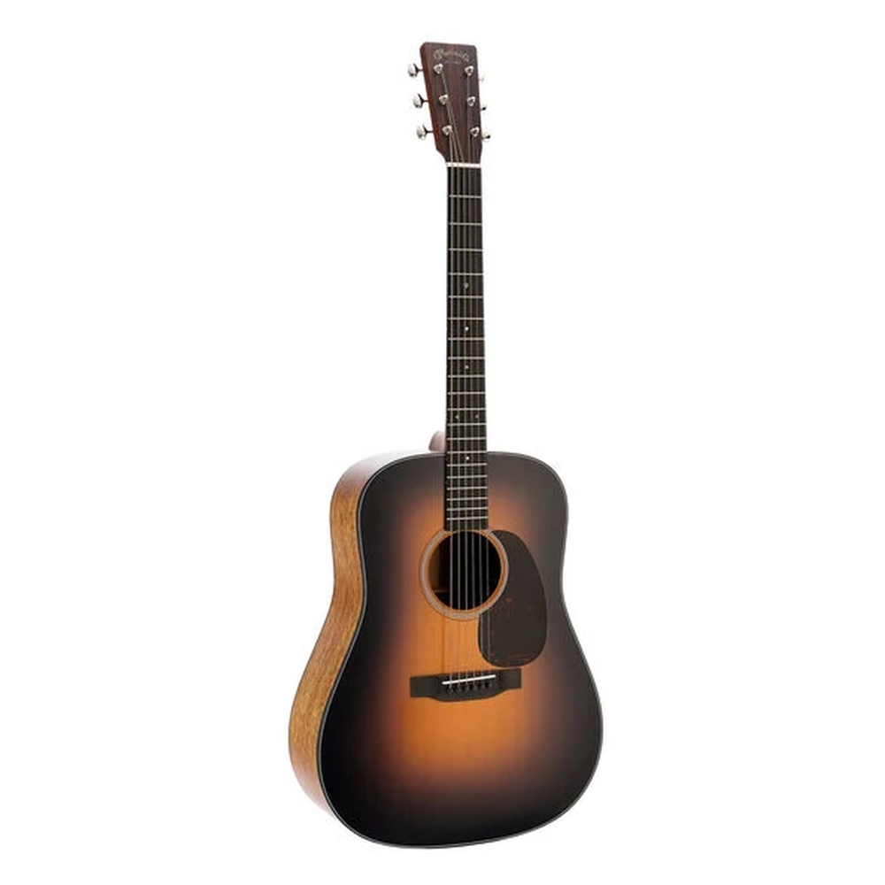 Martin D-18 SATIN 1935 BURST Dreadnought Acoustic Guitar - Spruce/Mahogany, Satin, Sunburst, w/ Hardshell Case